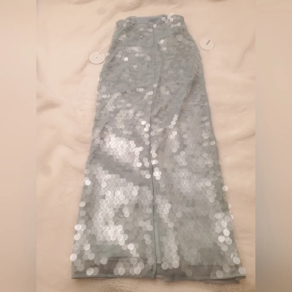 New STAUD Casey Dress Mist Size 2 - Picture 10 of 16
